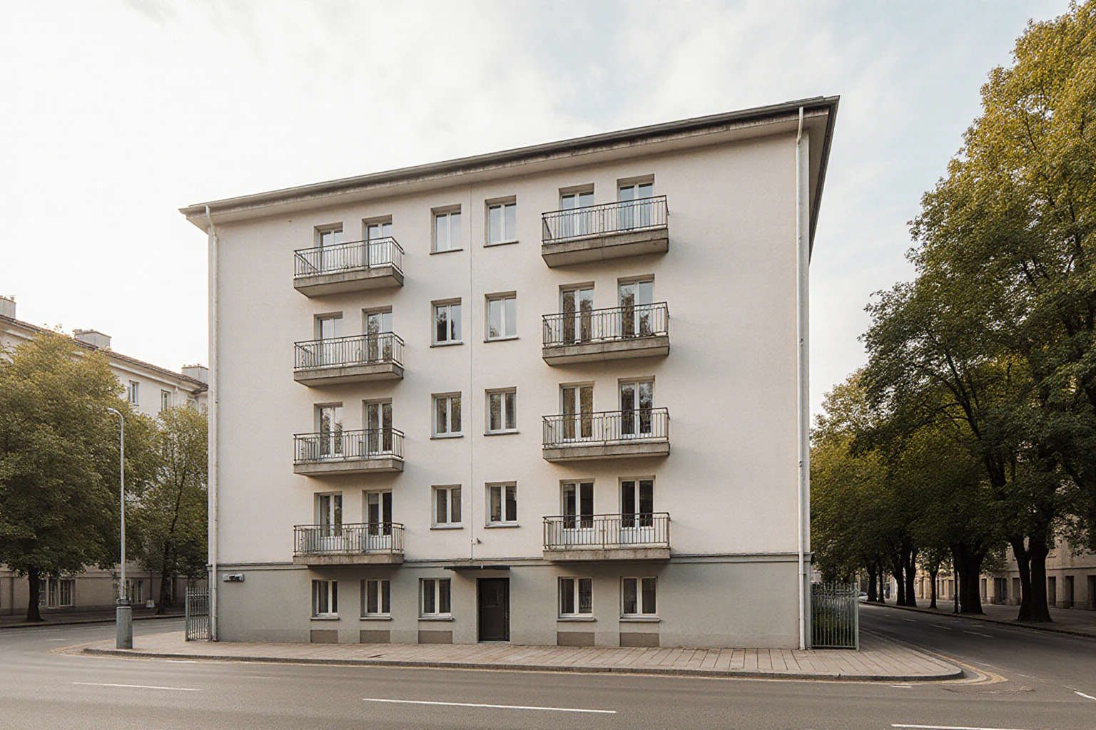 Berliner Wohngebäude mit Eigentumswohnungen